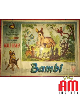 Walt Disney - Bambi - Brochure du catalogue radio RKO de 1947/1948 Maison [product.brand] Condition: Utilisé [product.supplier] 