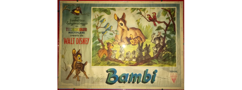 Walt Disney - Bambi - RKO Radio Catalog Brochure from 1947/1948 Home [product.brand] Condition: Used [product.supplier] 1 Walt D