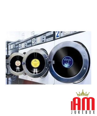 Wir bieten einen Waschservice für Schallplatten mit 45 U/min an