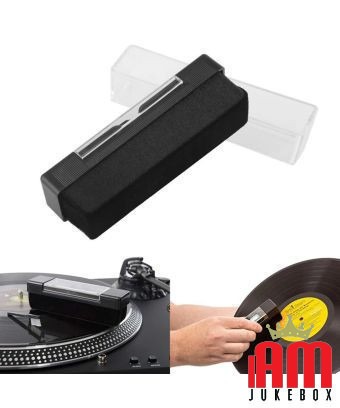 Brosse antistatique pour disques vinyles