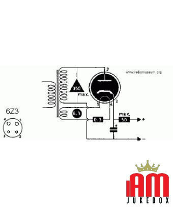 6Z3 valve RCA valves Rca Condition: NOS [product.supplier] 1 6Z3 valve Valvola 6Z3 Country:USA (United States of America) Manufa