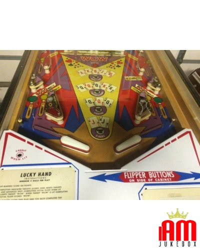 English (English) Gottlieb FLIPPER " GOTTLIEB'S" LUCKY HAND 1 Flipper Gootlieb [product.weight]1 Shop I'm Jukebox iamjukebox.it 