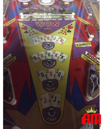 English (English) Gottlieb FLIPPER " GOTTLIEB'S" LUCKY HAND 1 Flipper Gootlieb [product.weight]1 Shop I'm Jukebox iamjukebox.it 