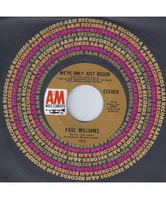 Nous venons juste de commencer [Paul Williams (2)] - Vinyl 7", 45 RPM, Single [product.brand] 1 - Shop I'm Jukebox 