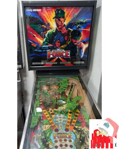 Italiano (Italian) Bally Special Force Pinball – Bally / Midway 1986 1 Flipper Elettronici 1 Shop I'm Jukebox iamjukebox.it 