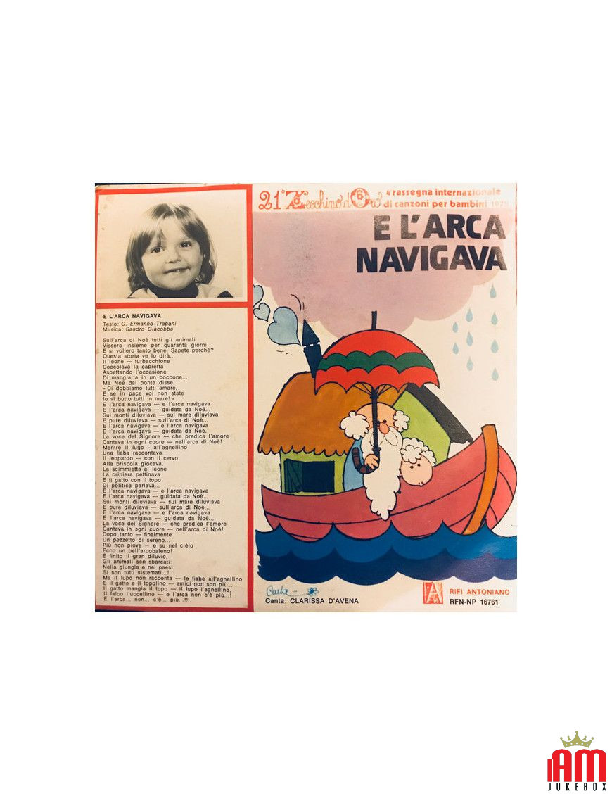 And The Ark Sailed Thank [Clarissa D'Avena,...] – Vinyl 7", 45 RPM [product.brand] 1 - Shop I'm Jukebox 