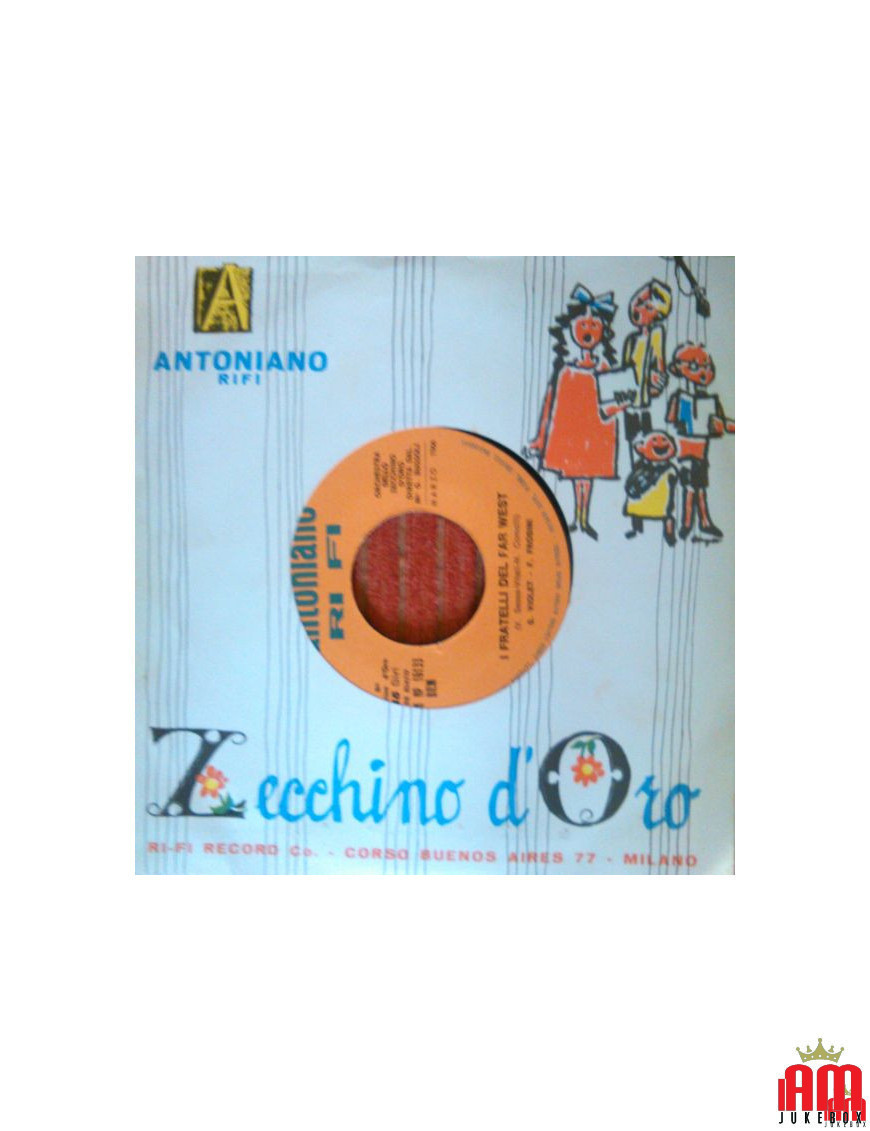 Orazio The Dog In Space The Brothers Of The Far West [Mario Giordano (3),...] - Vinyl 7", 45 RPM