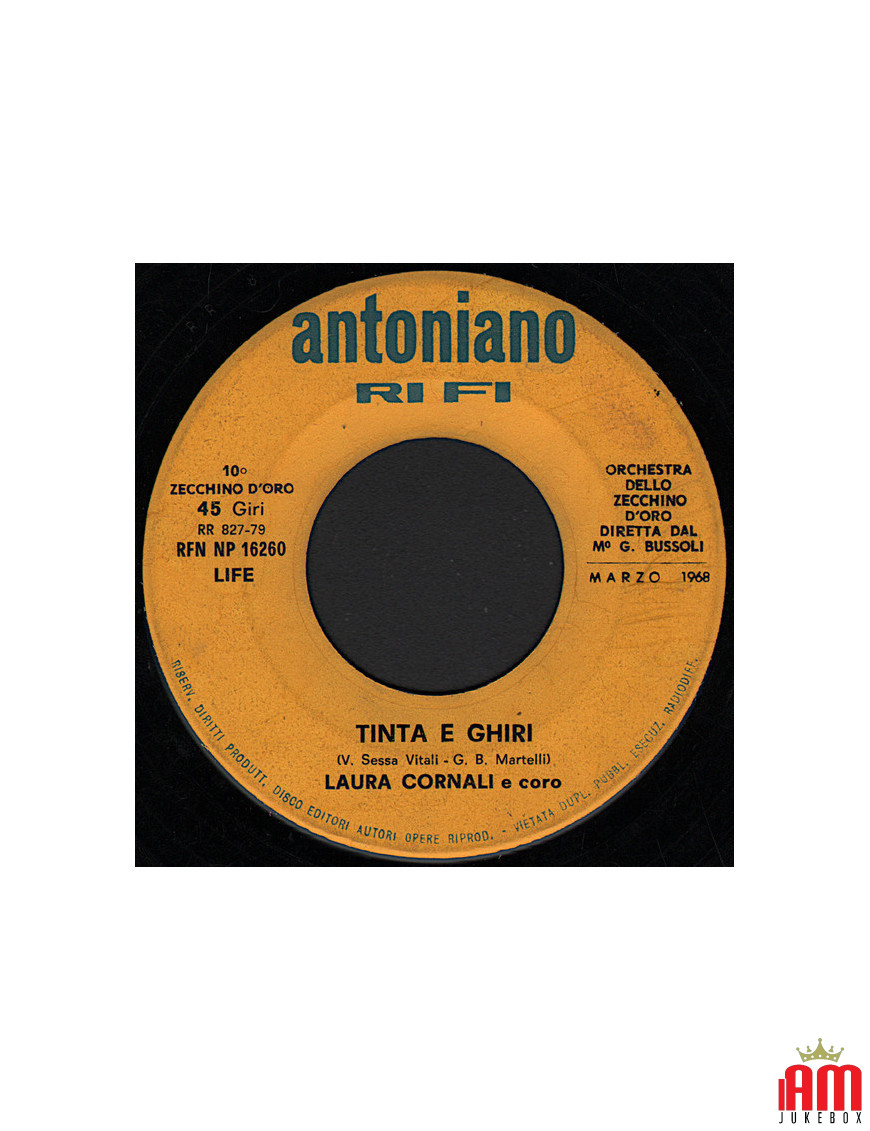 Tinta E Ghiri Quarantaquattro Gatti [Laura Cornali,...] - Vinyle 7", 45 RPM