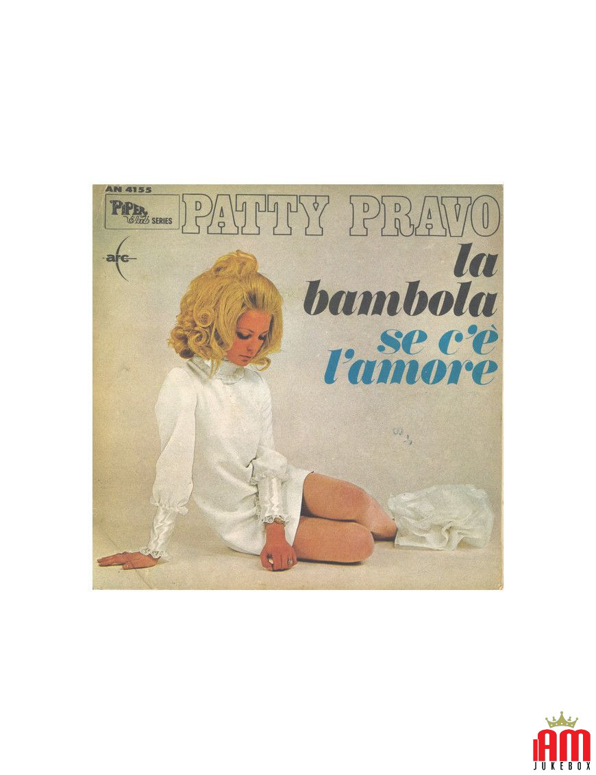 La Bambola Se C'È L'Amore [Patty Pravo] - Vinyl 7", 45 RPM, Single, Mono [product.brand] 1 - Shop I'm Jukebox 