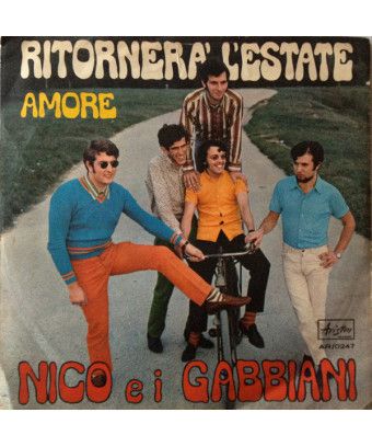 Ritornerà L'estate Amore [Nico E I Gabbiani] - Vinyl 7", 45 RPM [product.brand] 1 - Shop I'm Jukebox 