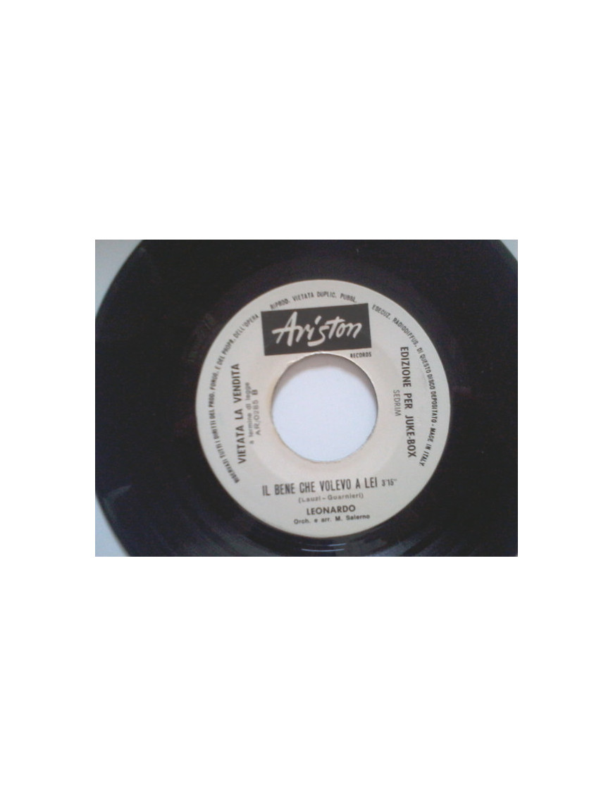La Freccia Nera  [Leonardo (9)] - Vinyl 7", 45 RPM, Jukebox