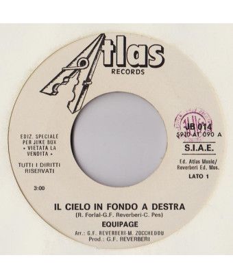 Il Cielo In Fondo A Destra Let Me Be Your Radio [Equipage,...] - Vinyle 7", 45 RPM, Jukebox [product.brand] 1 - Shop I'm Jukebox