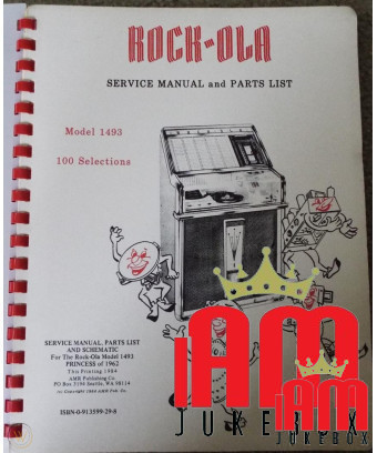 ROCKOLA 1493 PRINCESS JUKEBOX BEDIENUNGSANLEITUNG PDF Rock Ola 1 - Shop I'm Jukebox 