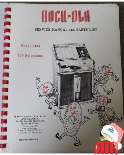 Italiano (Italian) Rock Ola Manuale ROCKOLA 1493 PRINCESS 1 Manuali jukebox 1 Shop I'm Jukebox iamjukebox.it 