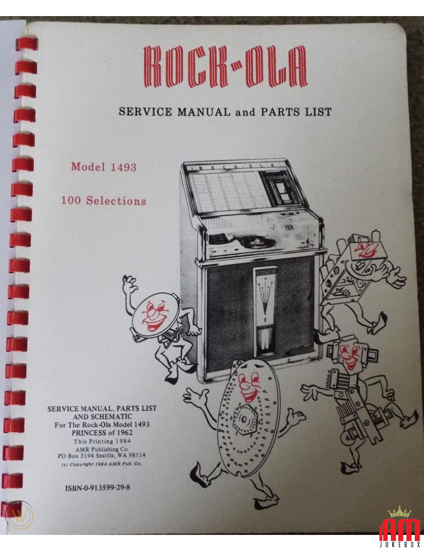 MANUEL D'ENTRETIEN DU JUKEBOX PRINCESSE ROCKOLA 1493 PDF