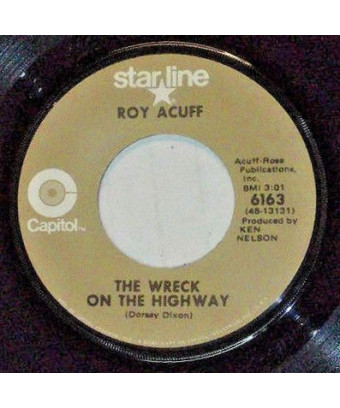 The Wreck On The Highway   Night Train To Memphis [Roy Acuff] - Vinyl 7", 45 RPM, Reissue