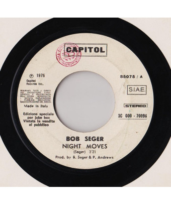 Night Moves   Living Next Door To Alice [Bob Seger,...] - Vinyl 7", 45 RPM, Jukebox