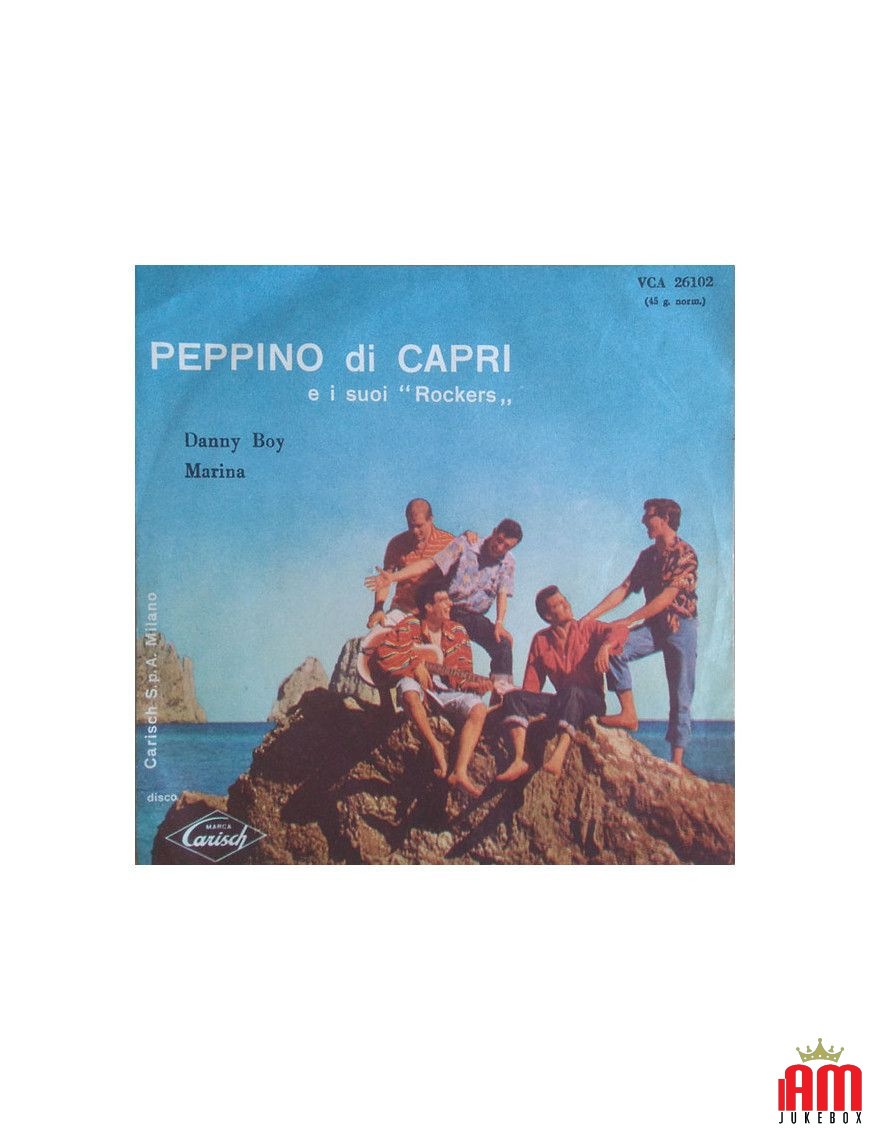 Danny Boy Marina [Peppino Di Capri E I Suoi Rockers] - Vinyl 7", 45 RPM [product.brand] 1 - Shop I'm Jukebox 