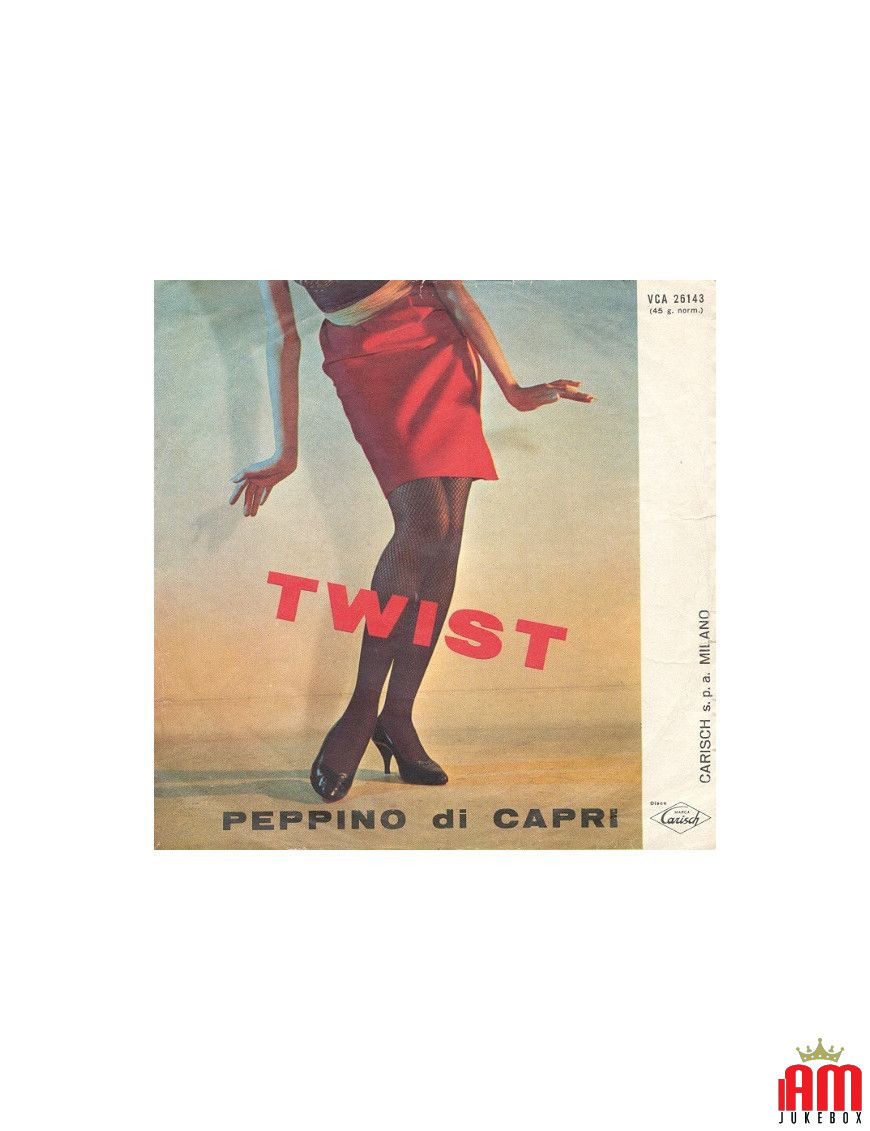 Twist [Peppino Di Capri] – Vinyl 7", 45 RPM [product.brand] 1 - Shop I'm Jukebox 