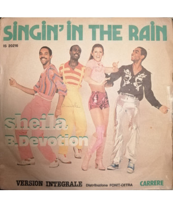 Singin' In The Rain [Sheila & B. Devotion] - Vinyle 7", 45 tours [product.brand] 1 - Shop I'm Jukebox 