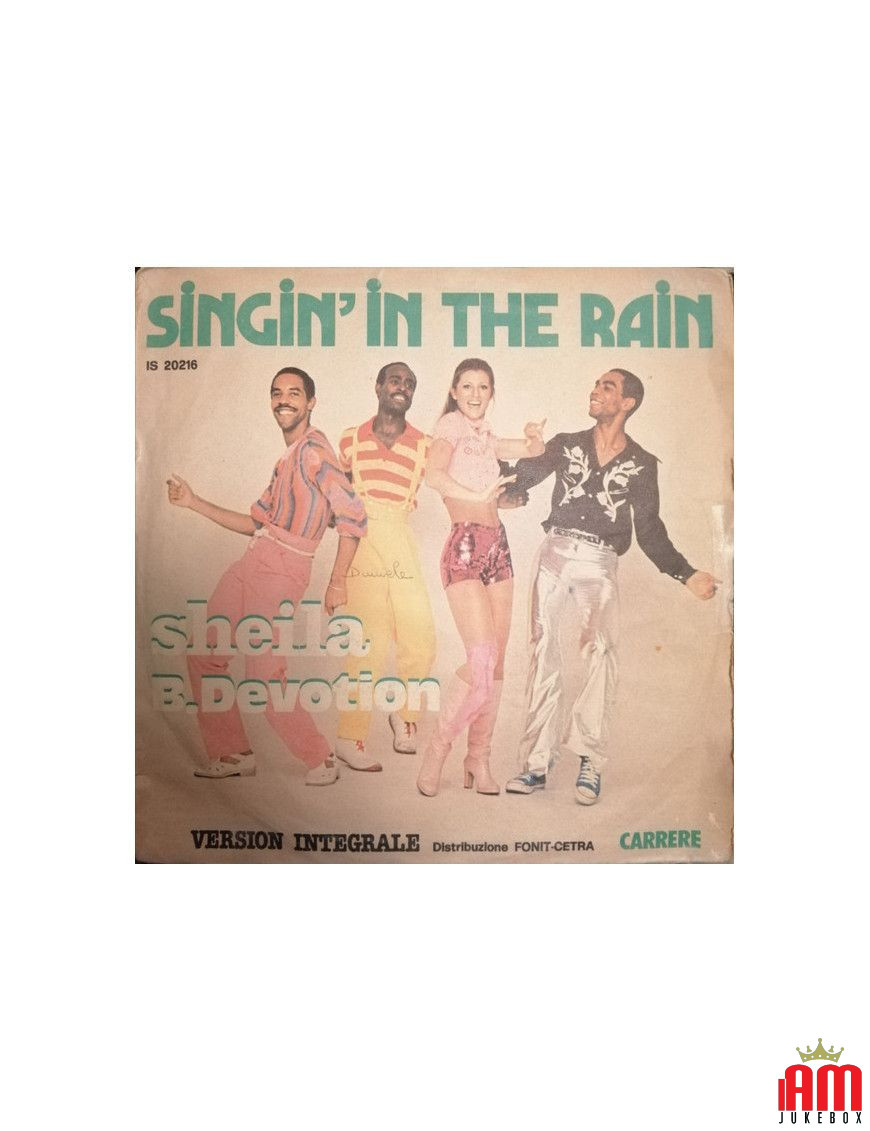 Singin' In The Rain [Sheila & B. Devotion] - Vinyl 7", 45 RPM [product.brand] 1 - Shop I'm Jukebox 