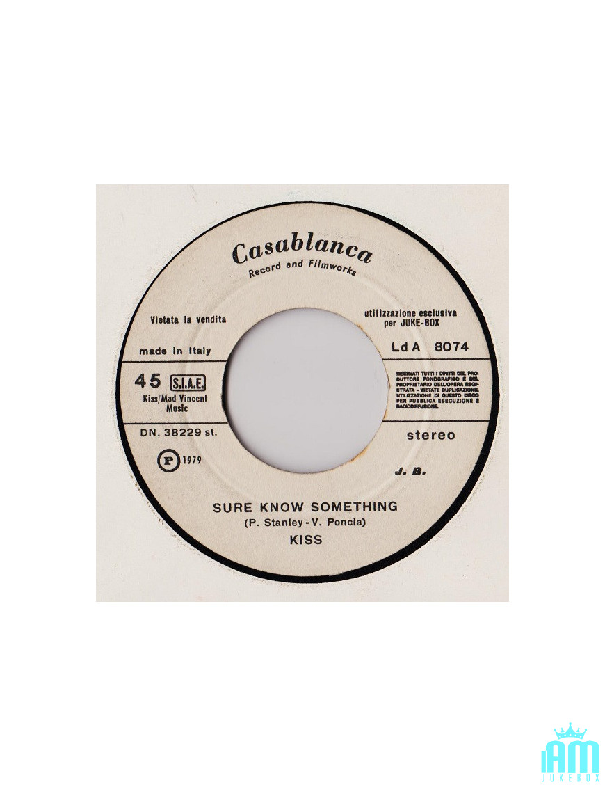 Sure Know Something Mary's Boy Child Oh My Lord [Kiss,...] - Vinyle 7", 45 RPM, Jukebox [product.brand] 1 - Shop I'm Jukebox 