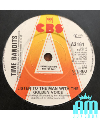 Hören Sie sich den Mann mit der goldenen Stimme an [Time Bandits] – Vinyl 7", 45 RPM, Single, Promo [product.brand] 1 - Shop I'm