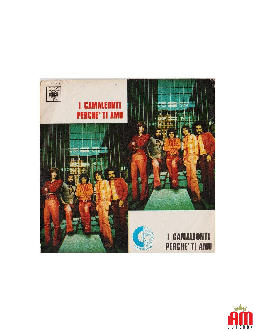 Perché Ti Amo [I Camaleonti] - Vinyl 7", 45 RPM, Single, Stereo [product.brand] 1 - Shop I'm Jukebox 