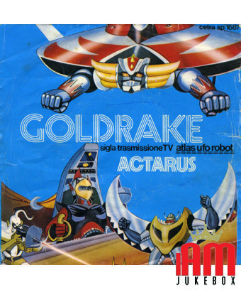 Grendizer [Actarus] – Vinyl 7", 45 RPM, Single [product.brand] 1 - Shop I'm Jukebox 