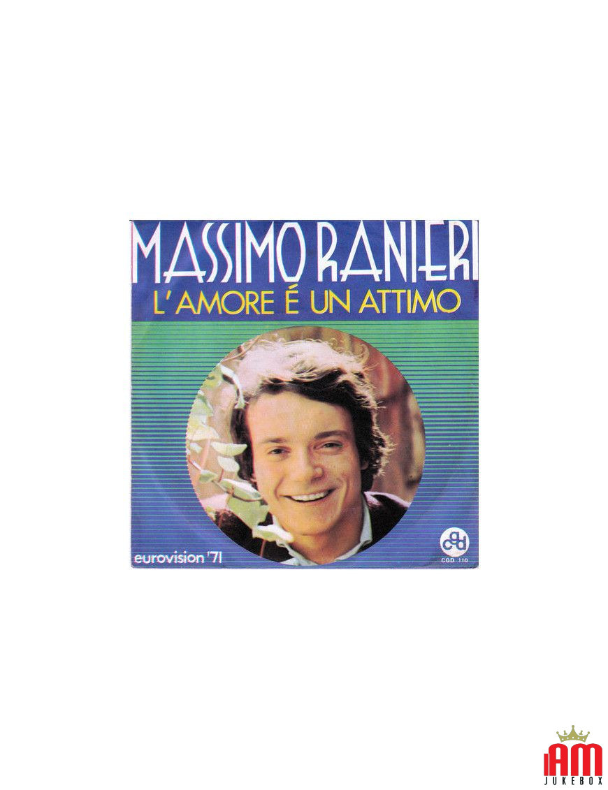 L'Amore È Un Attimo [Massimo Ranieri] - Vinyl 7", 45 RPM [product.brand] 1 - Shop I'm Jukebox 