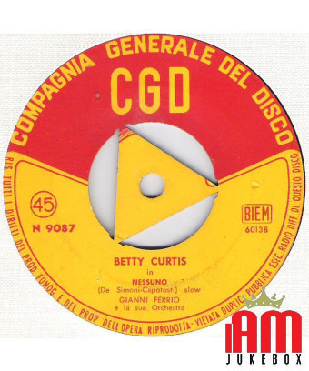 Keine [Betty Curtis] – Vinyl 7", 45 RPM [product.brand] 1 - Shop I'm Jukebox 