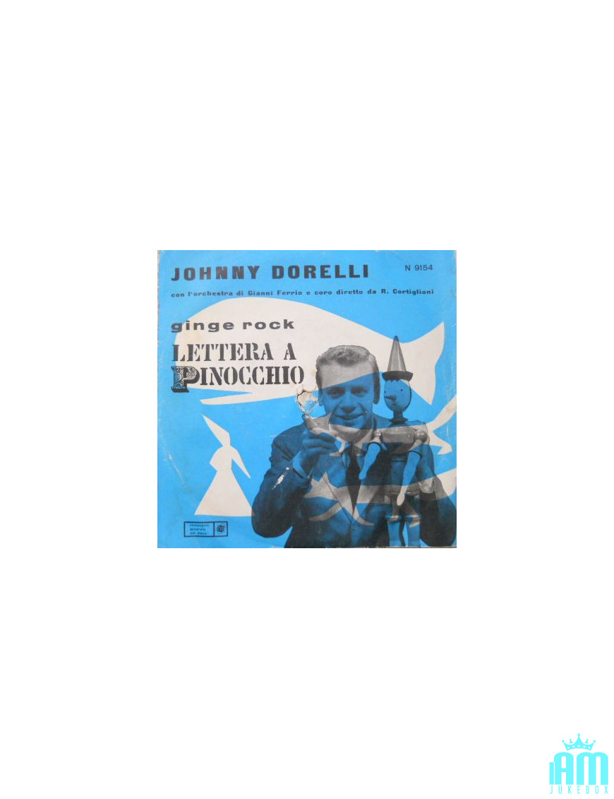 Buchstabe A Pinocchio [Johnny Dorelli] – Vinyl 7", 45 RPM [product.brand] 1 - Shop I'm Jukebox 