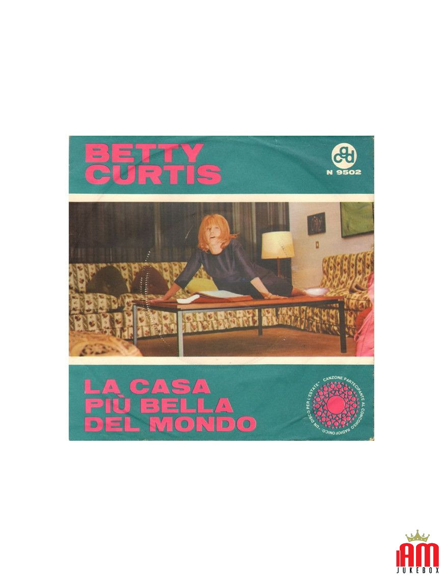 La plus belle maison du monde [Betty Curtis] - Vinyle 7", 45 tours [product.brand] 1 - Shop I'm Jukebox 