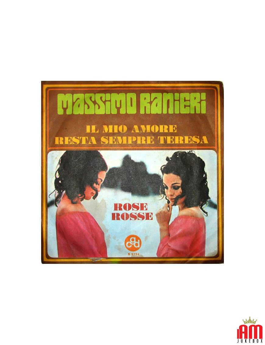 Il Mio Amore Resta Sempre Teresa Rose Rosse [Massimo Ranieri] - Vinyl 7", 45 RPM [product.brand] 1 - Shop I'm Jukebox 