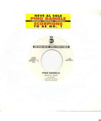 Neve Al Sole To Be N° 1 [Pino Daniele,...] - Vinyl 7", 45 RPM, Jukebox [product.brand] 1 - Shop I'm Jukebox 