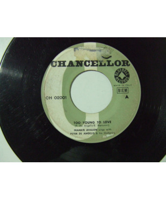 Trop jeune pour aimer la fièvre [Frankie Avalon] - Vinyle 7", 45 tours [product.brand] 1 - Shop I'm Jukebox 