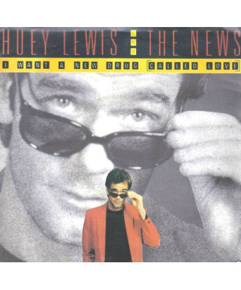 Je veux un nouveau médicament (appelé Love) [Huey Lewis & The News] - Vinyle 7", Single, 45 tours [product.brand] 1 - Shop I'm J