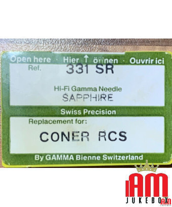 STYLUS CONER RCS - HI-FI GAMMA NADEL SAPHIR - REF. 331 -