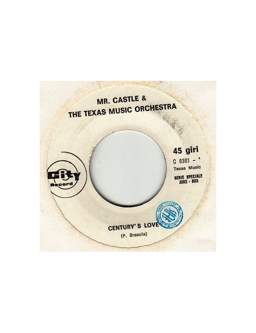 Century's Love The Six Teens [Mr. Castle & The Texas Music Orchestra] – Vinyl 7", 45 RPM, Jukebox [product.brand] 1 - Shop I'm J