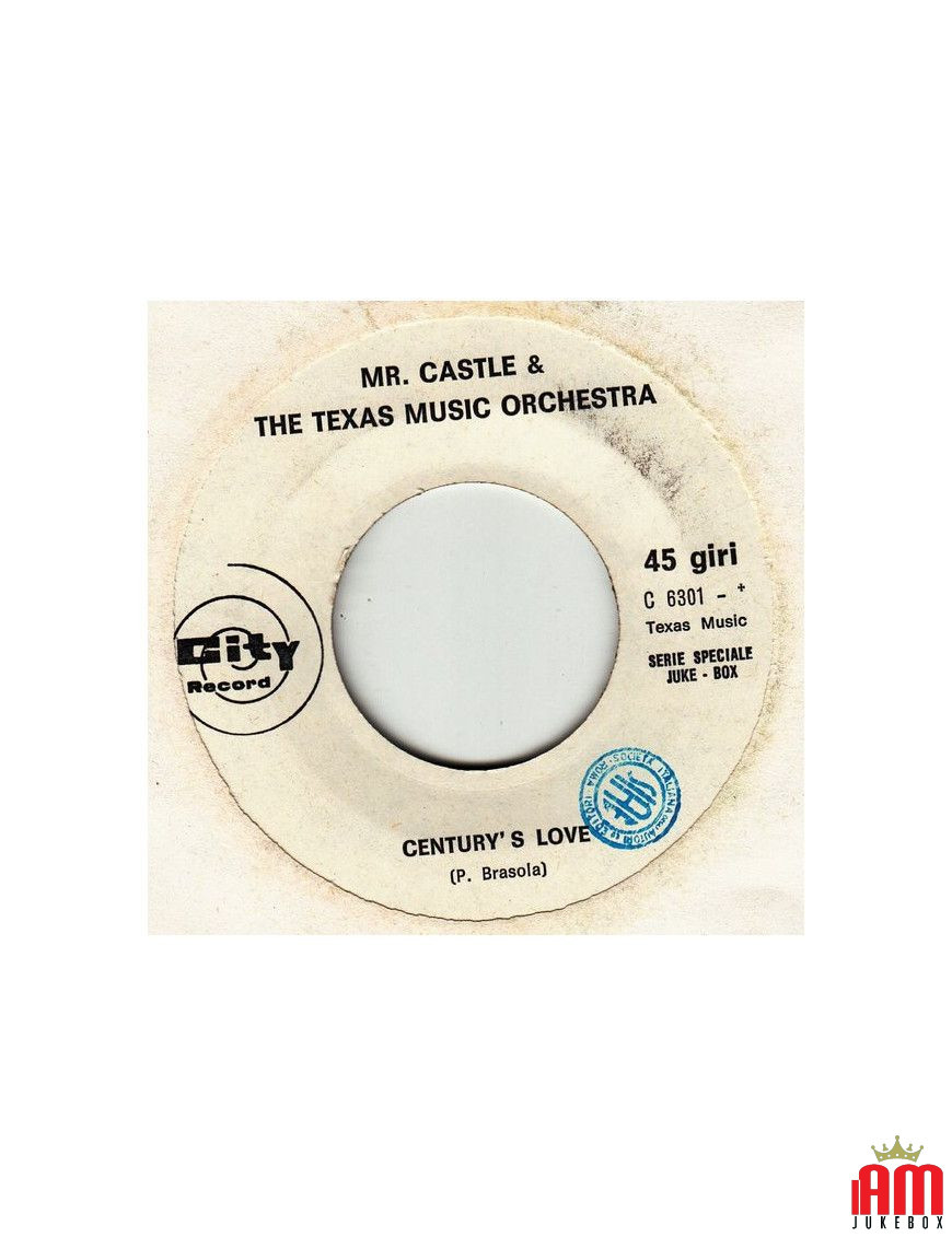 L'amour du siècle Les six adolescents [Mr. Castle & The Texas Music Orchestra] - Vinyle 7", 45 tours, Jukebox [product.brand] 1 