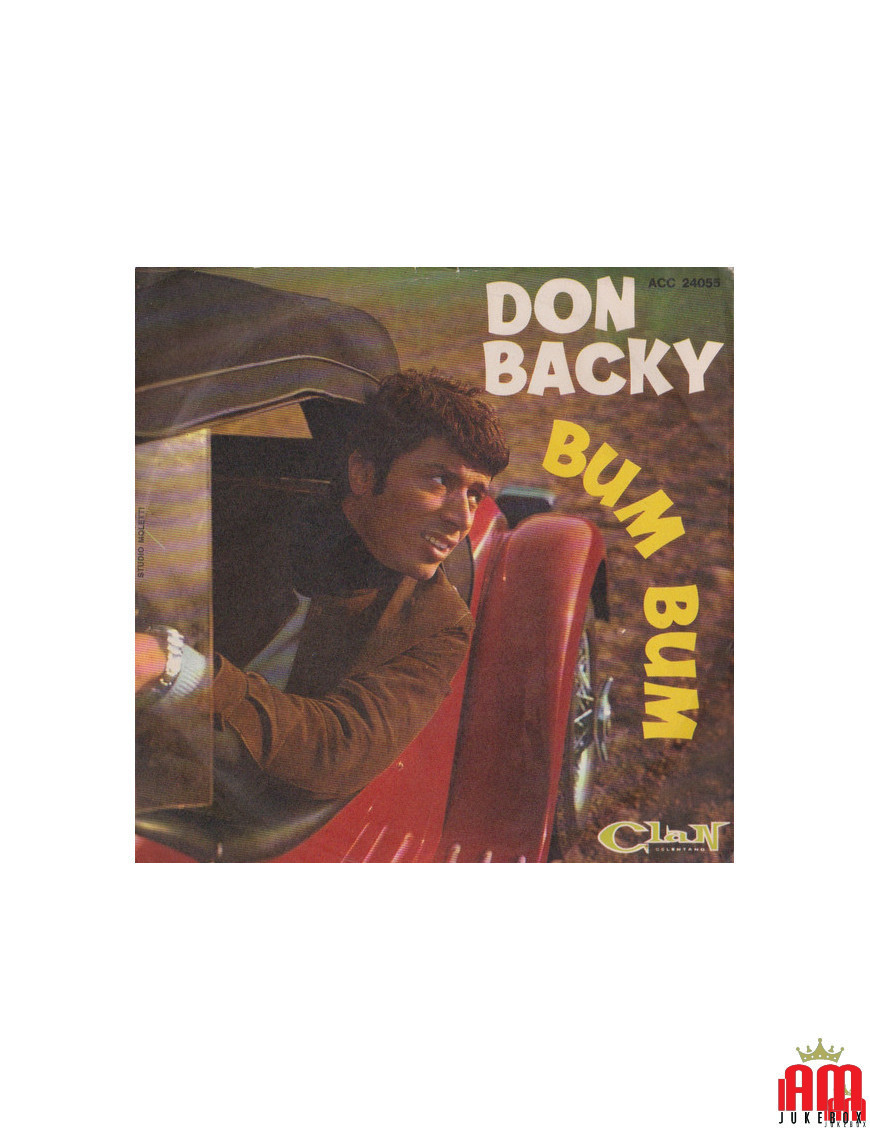 Bum Bum [Don Backy] - Vinyle 7", 45 tours [product.brand] 1 - Shop I'm Jukebox 