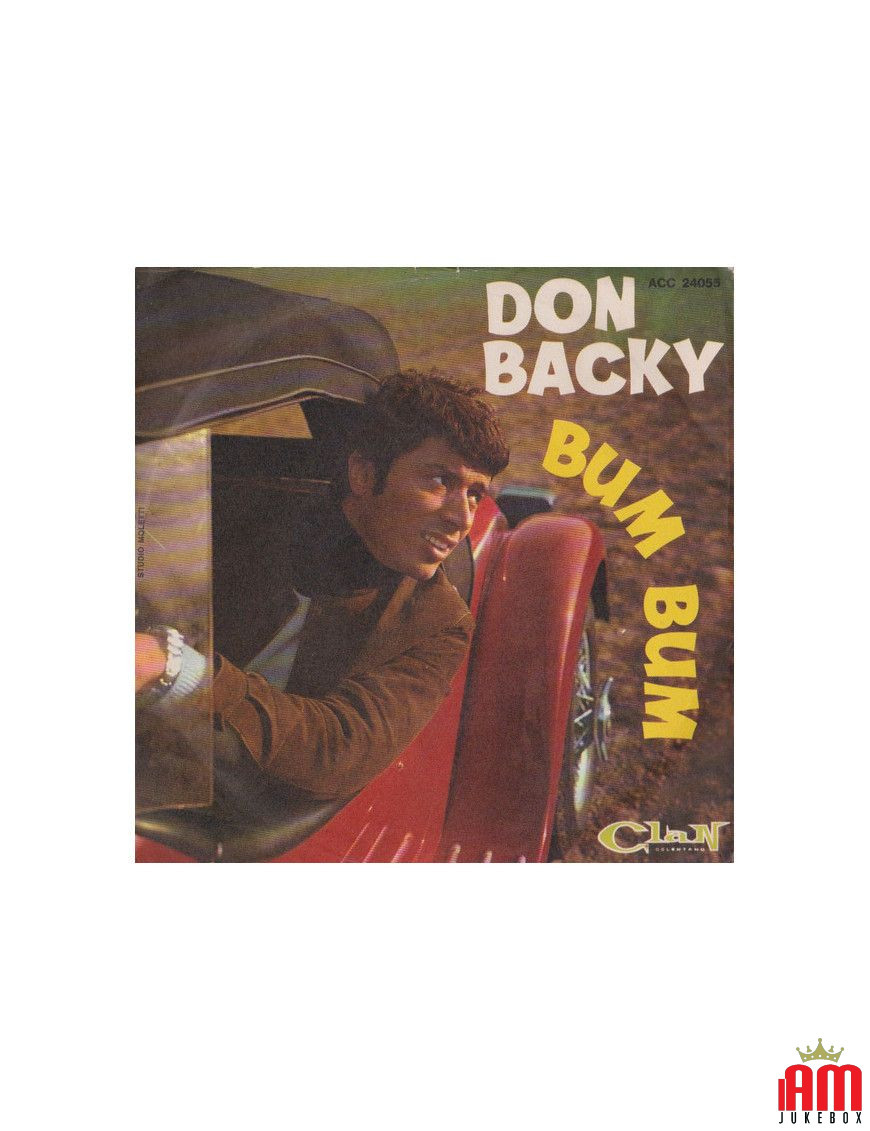 Bum Bum [Don Backy] - Vinyle 7", 45 tours [product.brand] 1 - Shop I'm Jukebox 