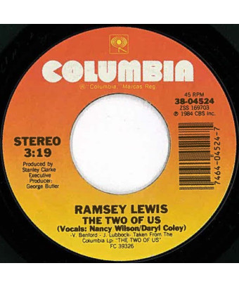 The Two Of Us [Ramsey Lewis] – Vinyl 7", Single, 45 RPM
