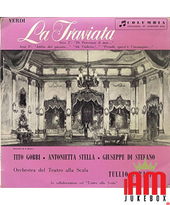 La Traviata [Tito Gobbi,...] - Vinyl 7" [product.brand] 1 - Shop I'm Jukebox 