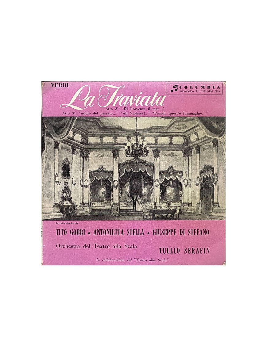 La Traviata [Tito Gobbi,...] - Vinyle 7"