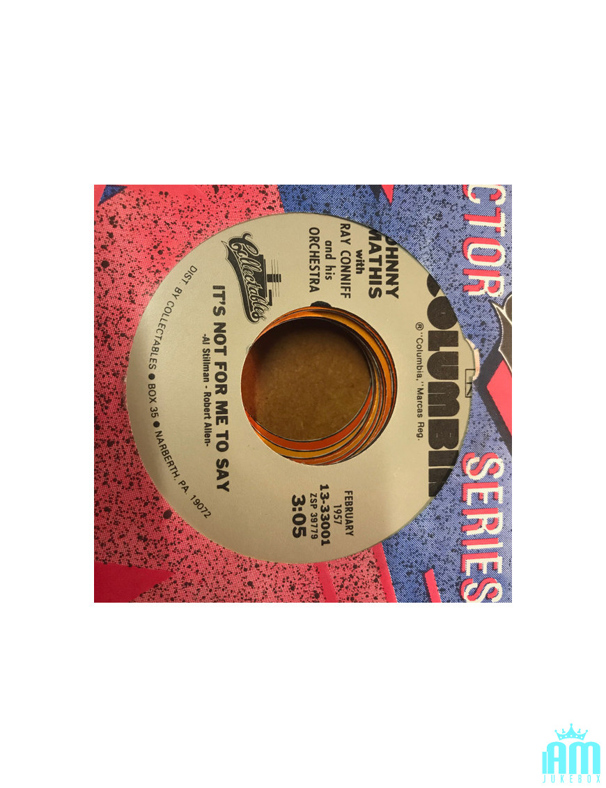 Chances Are [Johnny Mathis,...] – Vinyl 7", 45 RPM, Neuauflage [product.brand] 1 - Shop I'm Jukebox 
