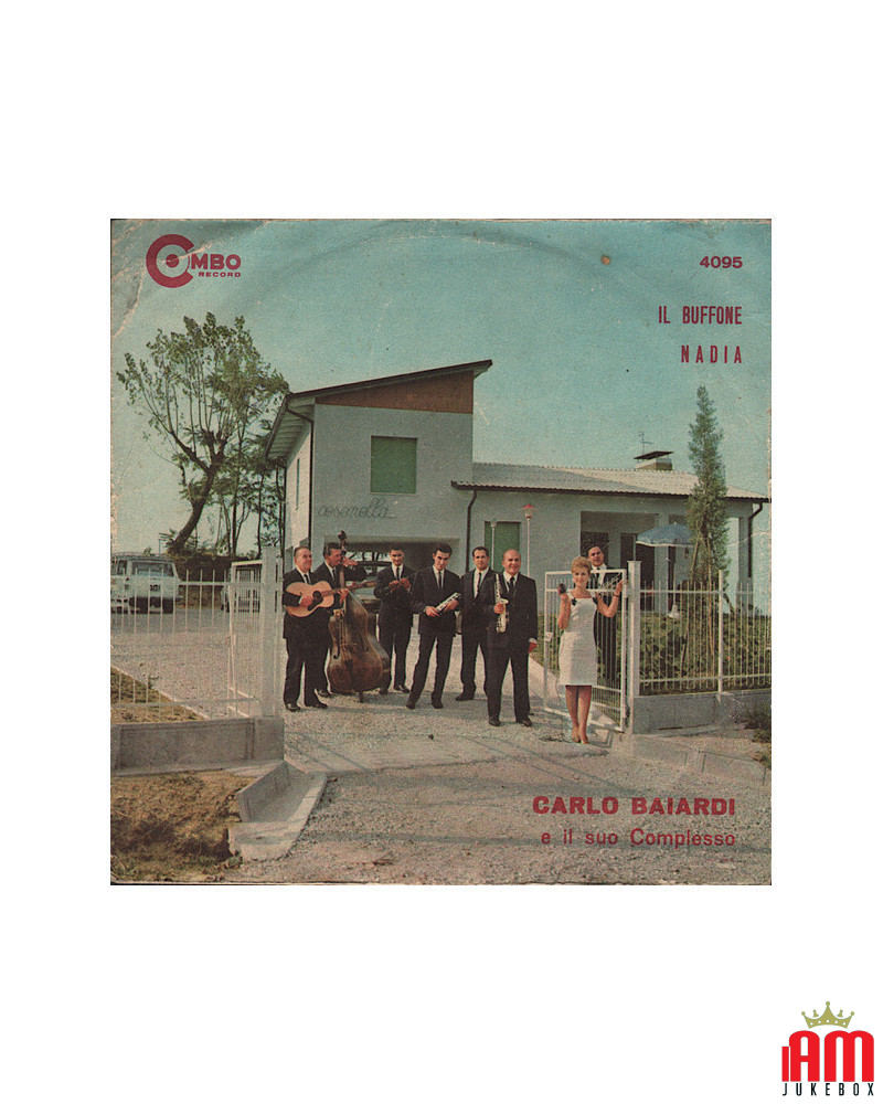 Il Buffone Nadia [Carlo Baiardi E Il Suo Complesso] - Vinyl 7", 45 RPM [product.brand] 1 - Shop I'm Jukebox 