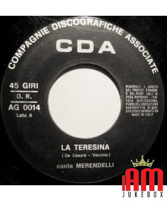 La Teresina Geschichte einer Braut [Merendelli] – Vinyl 7", 45 RPM