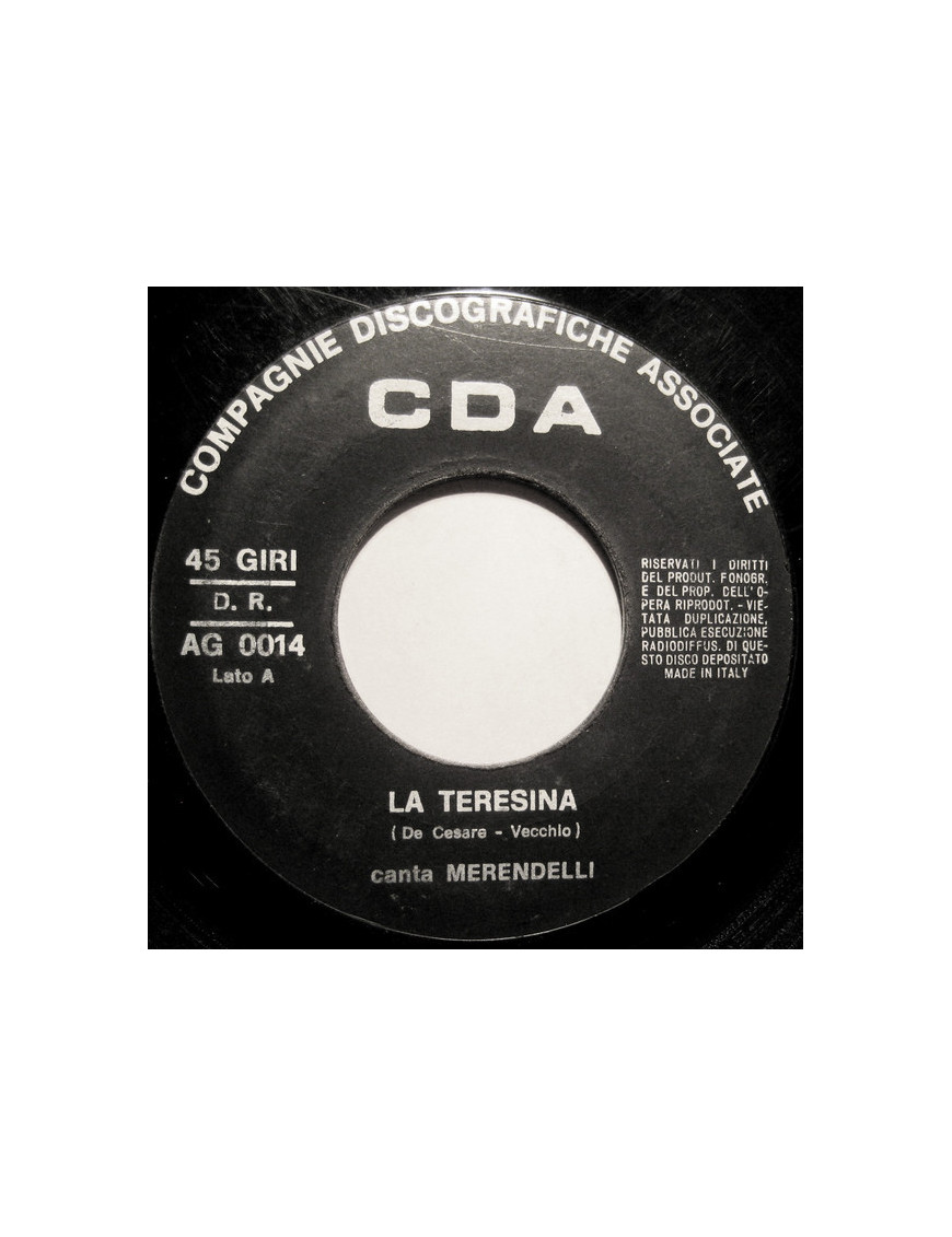 La Teresina Geschichte einer Braut [Merendelli] – Vinyl 7", 45 RPM [product.brand] 1 - Shop I'm Jukebox 