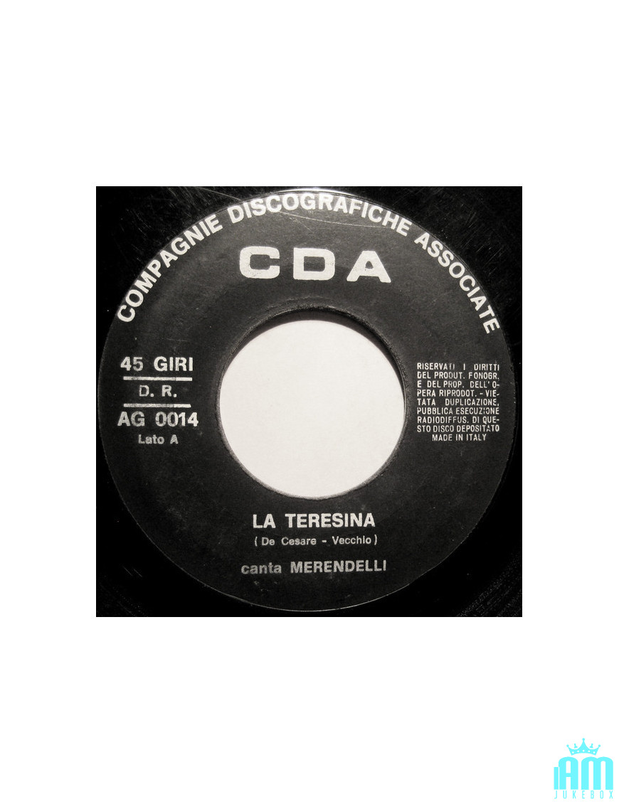 La Teresina Story of a Bride [Merendelli] - Vinyl 7", 45 RPM [product.brand] 1 - Shop I'm Jukebox 